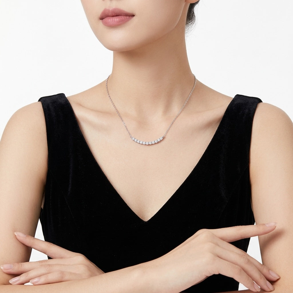 N004 - The Celeste Smile Necklace